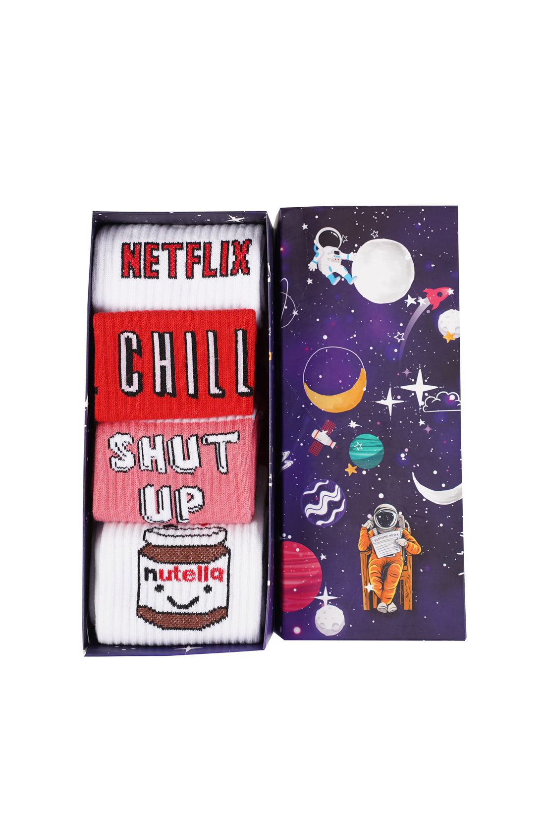 Let the Movie Night Begin Socks - Çorap